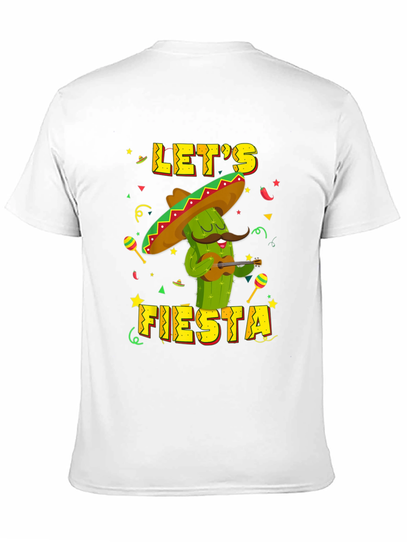 Lets Fiesta Cactus T-Shirt - Cinco de Mayo Tee
