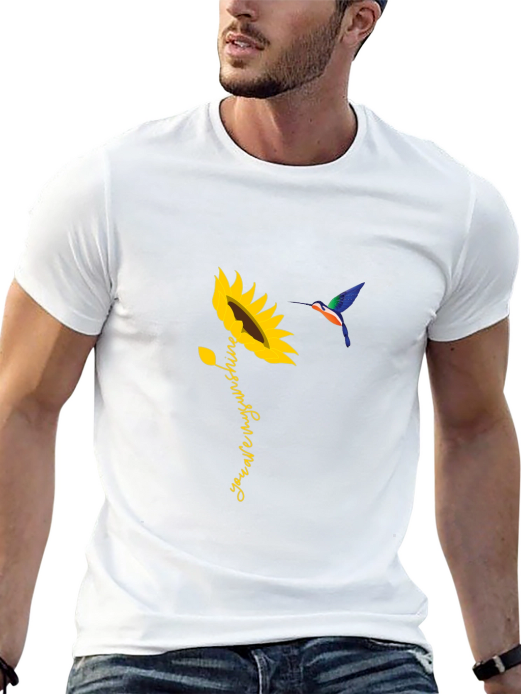 Sunflower You Are My Sunshine Graphic Tee