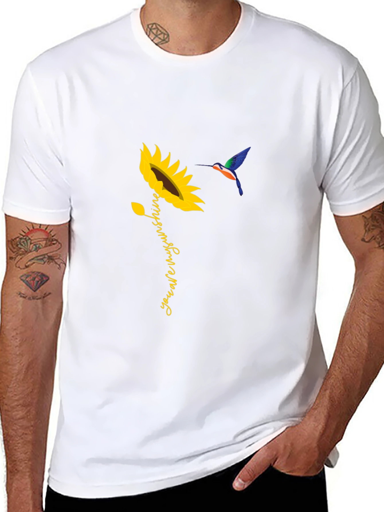 Sunflower You Are My Sunshine Graphic Tee