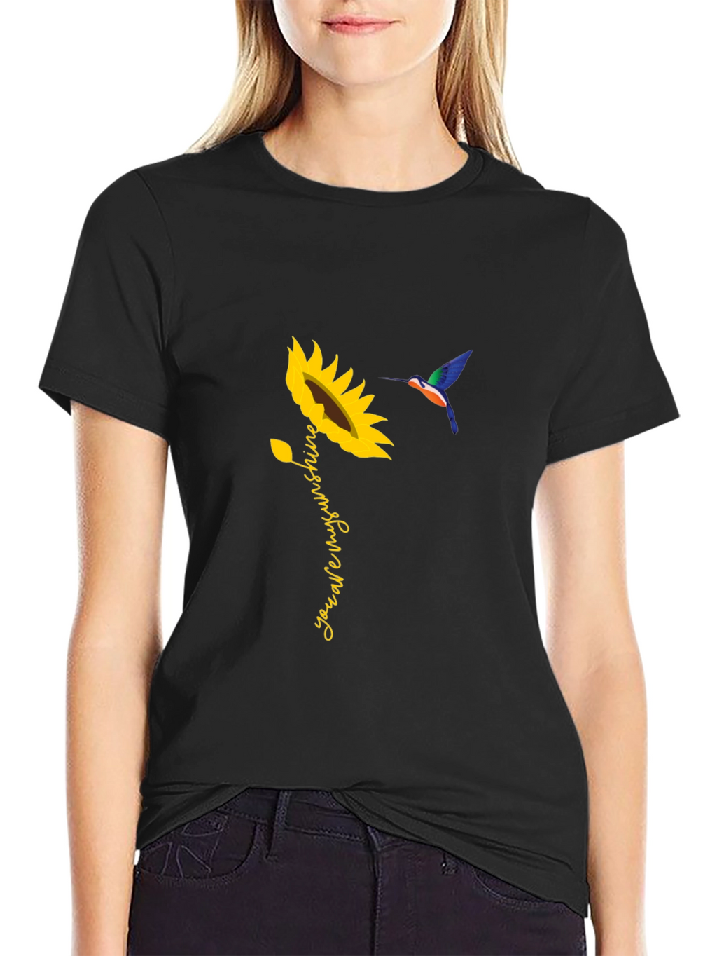Sunflower You Are My Sunshine Graphic Tee