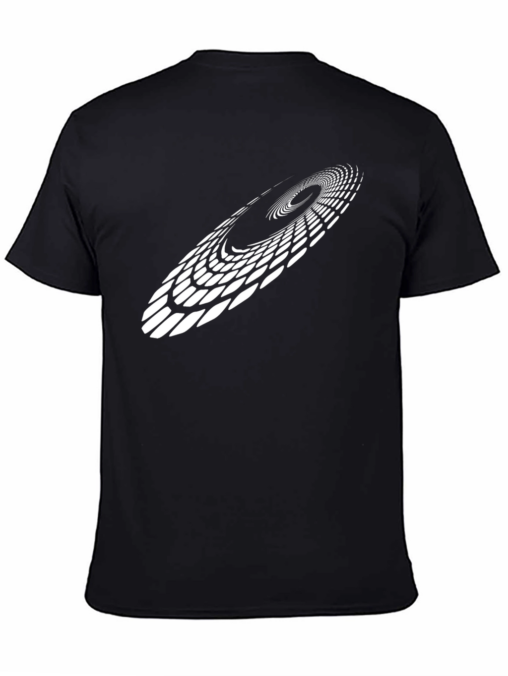 Abstract Optical Illusion Graphic Tee