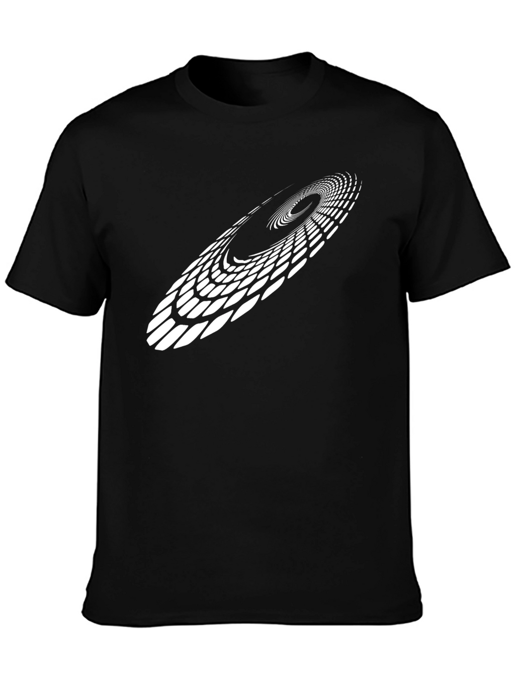 Abstract Optical Illusion Graphic Tee