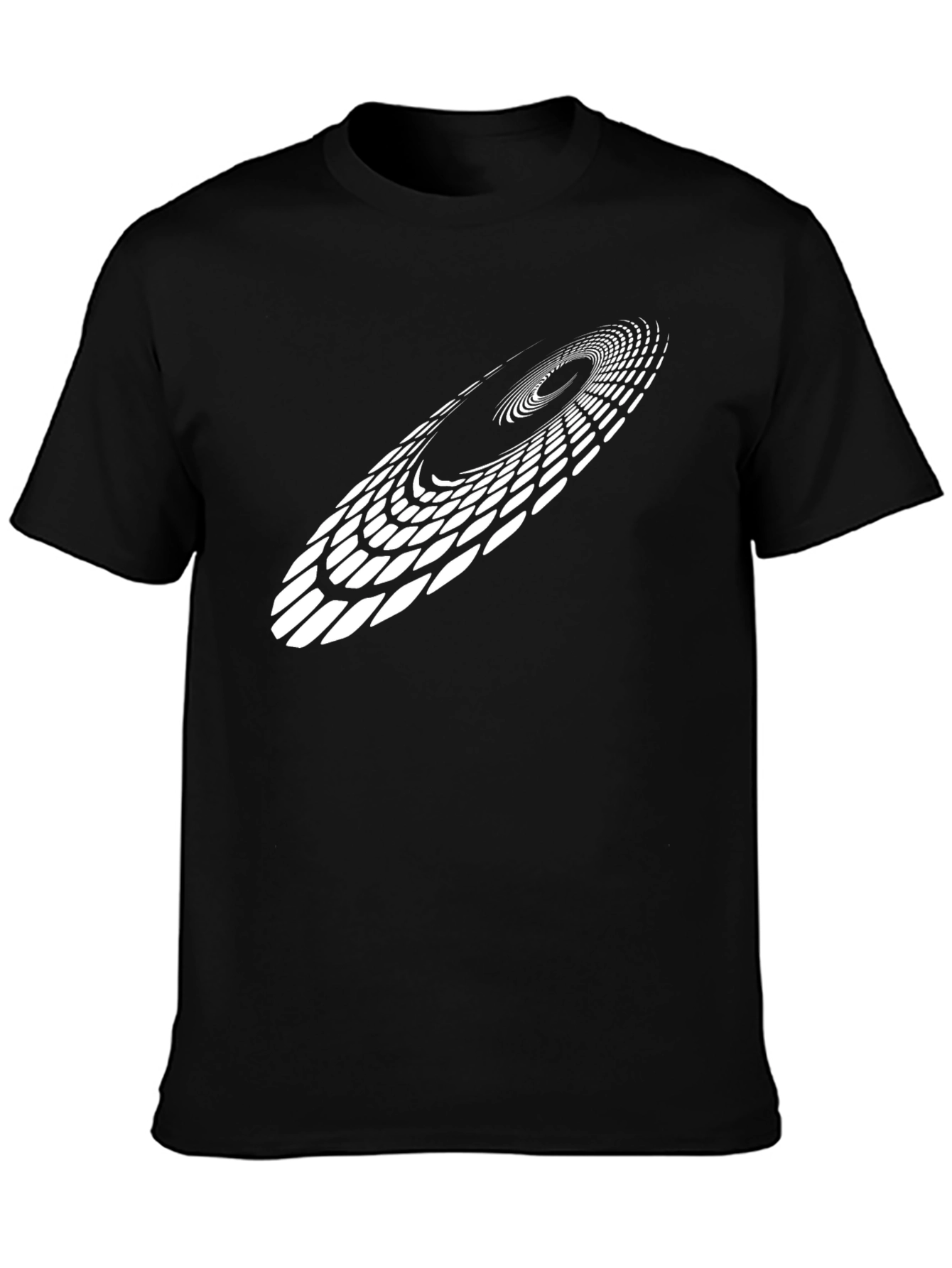 Abstract Optical Illusion Graphic Tee