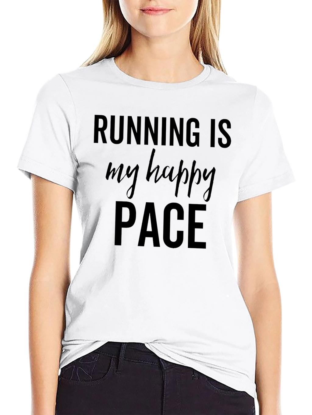Running is my Happy Pace Tee