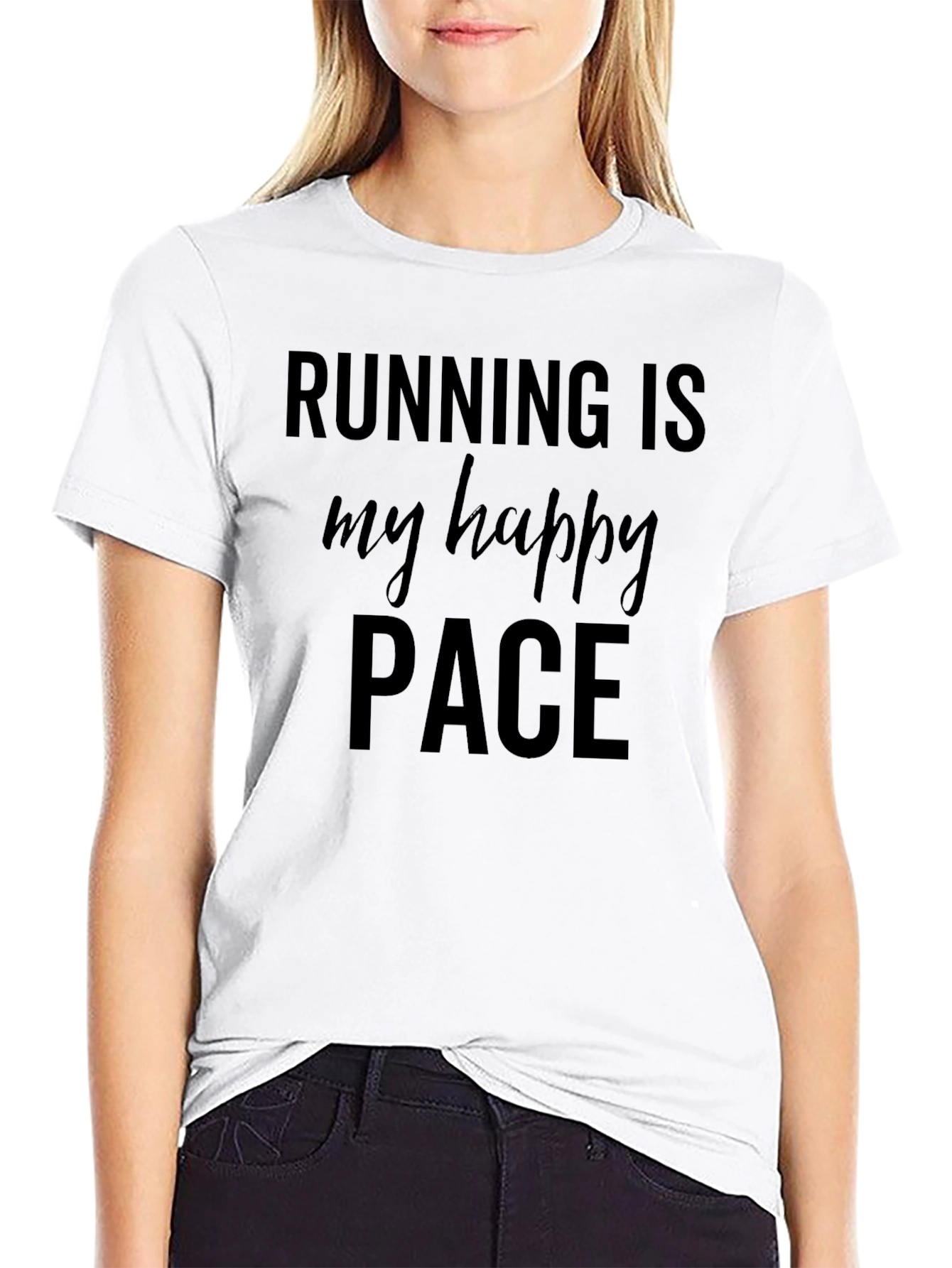 Running is my Happy Pace Tee