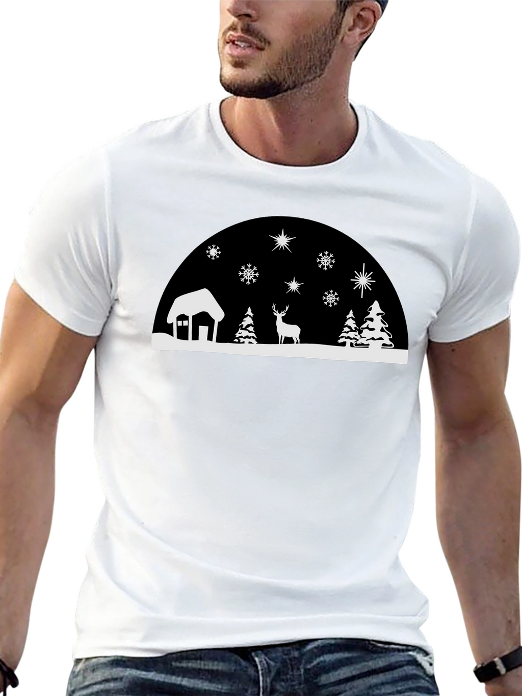 Winter Village Graphic Tee