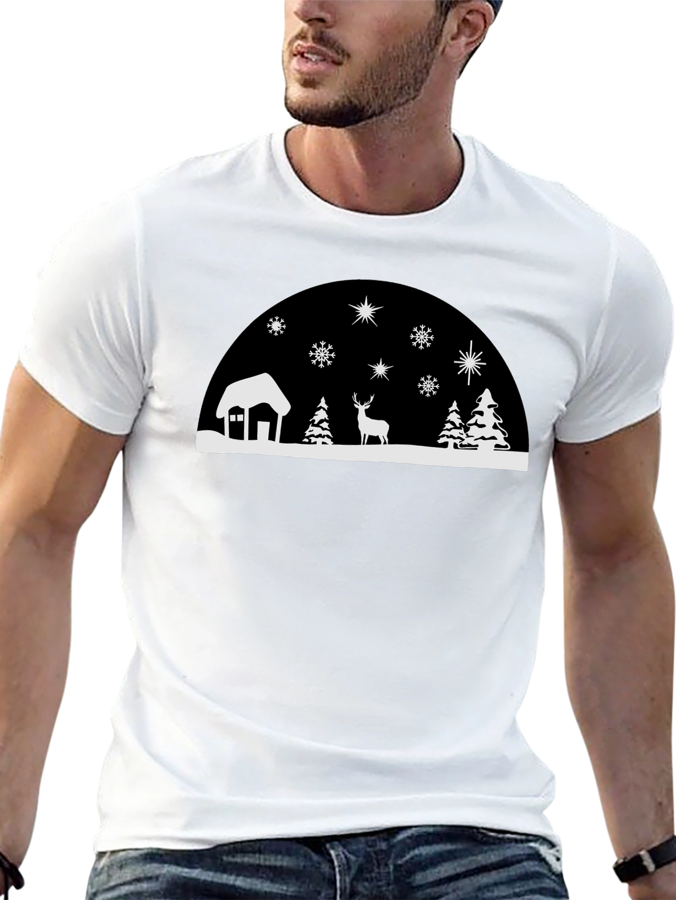 Winter Village Graphic Tee