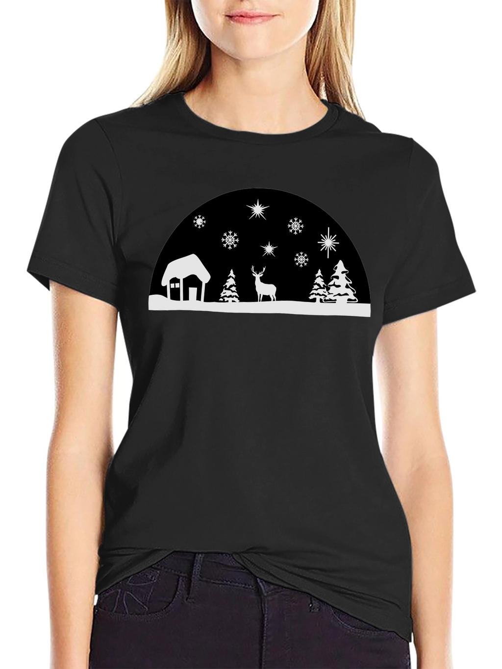 Winter Village Graphic Tee