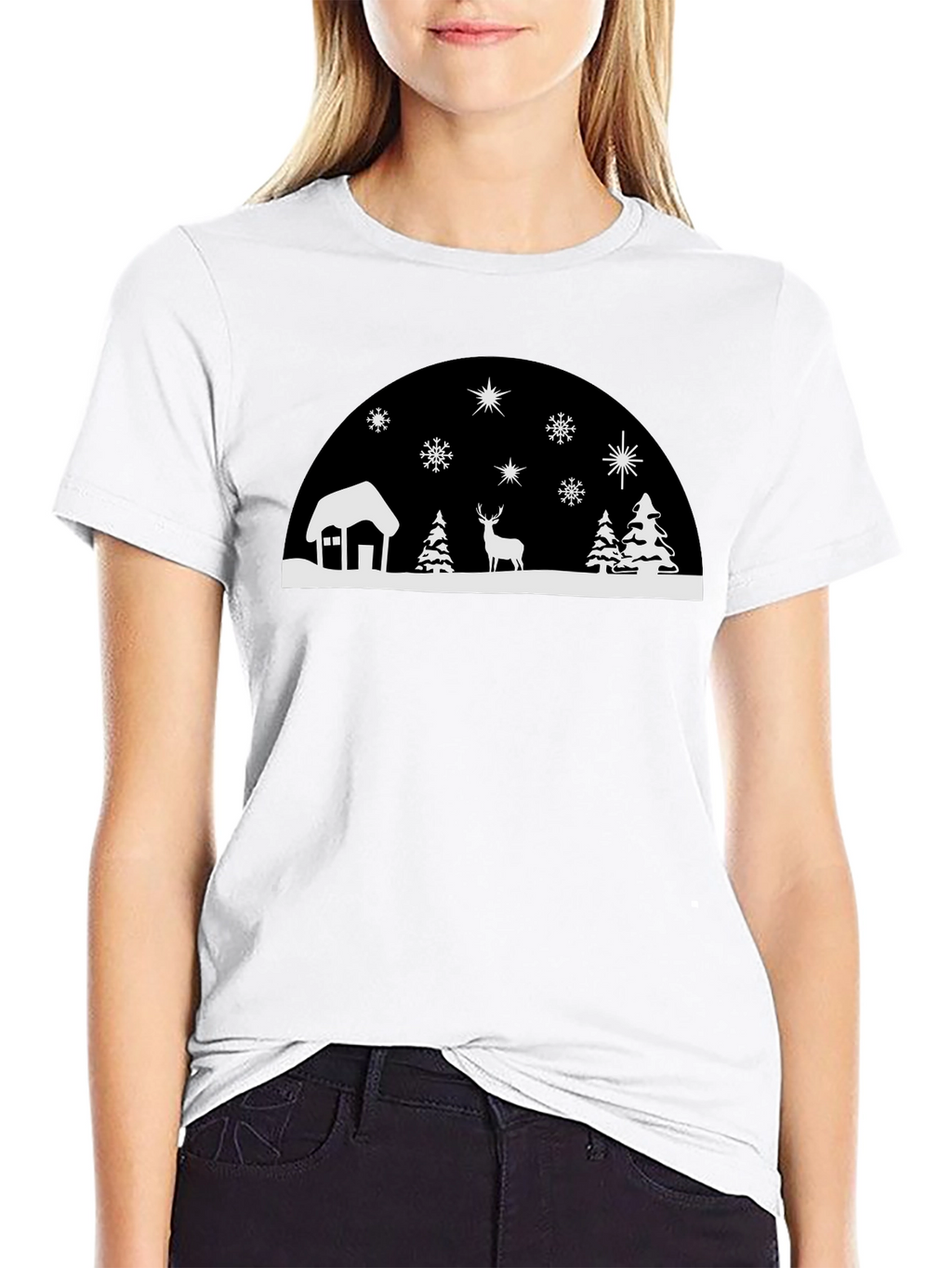 Winter Village Graphic Tee