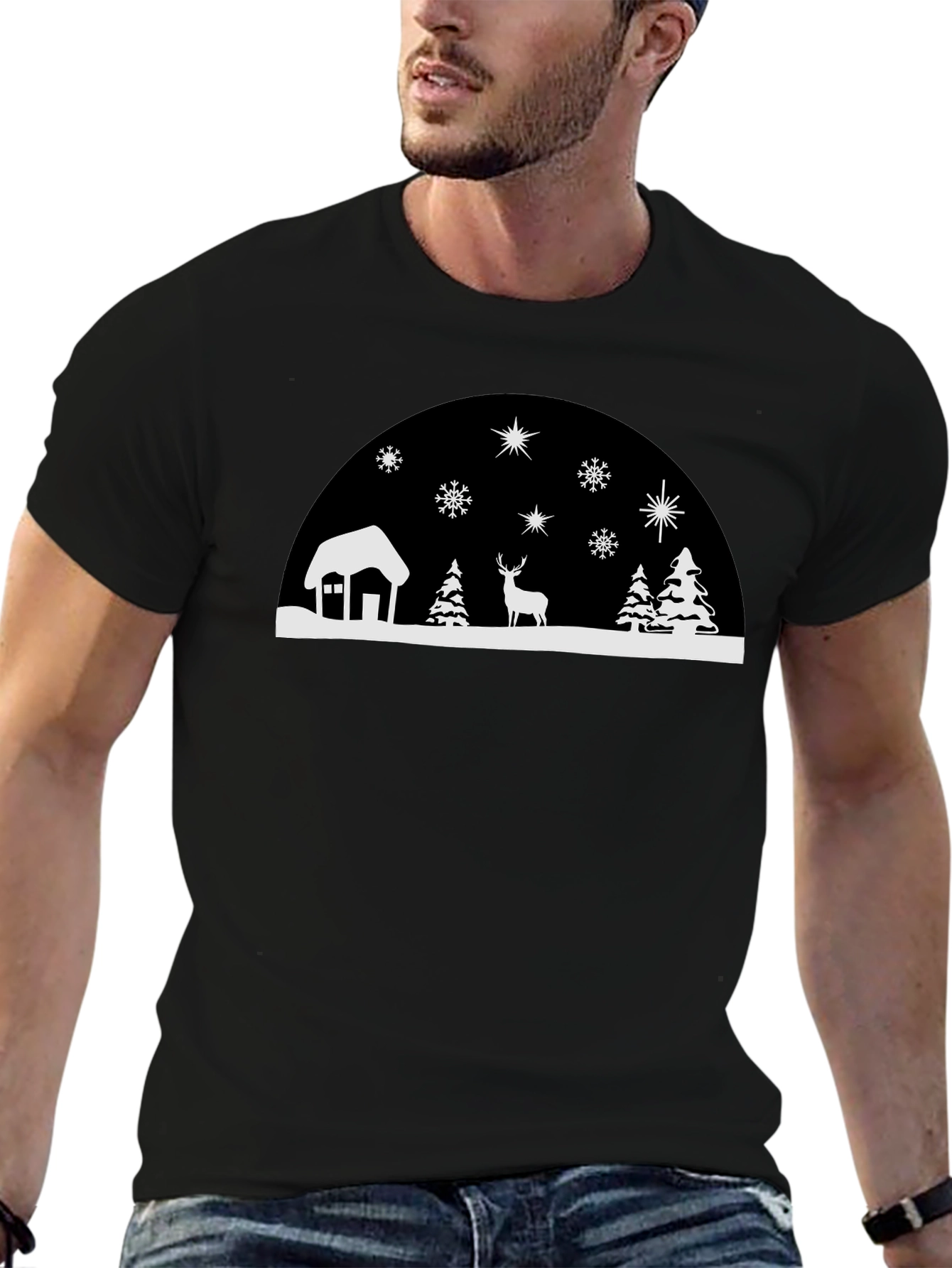 Winter Village Graphic Tee