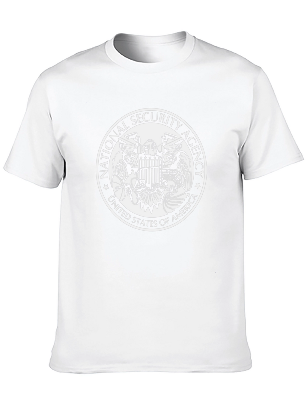 NSA Seal Graphic T-Shirt - Black