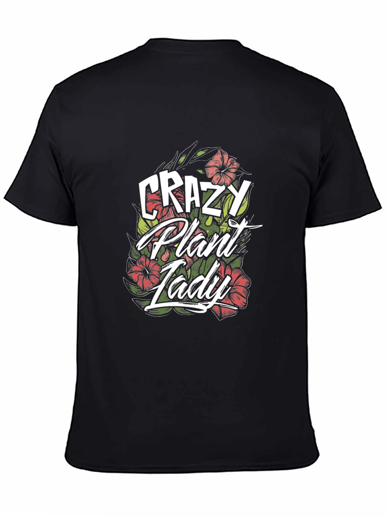 Crazy Plant Lady Graphic T-Shirt