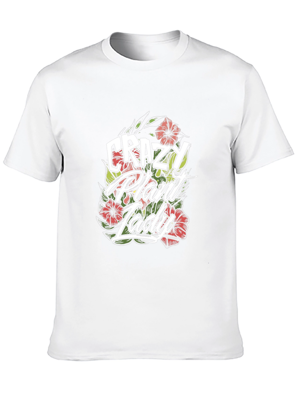 Crazy Plant Lady Graphic T-Shirt