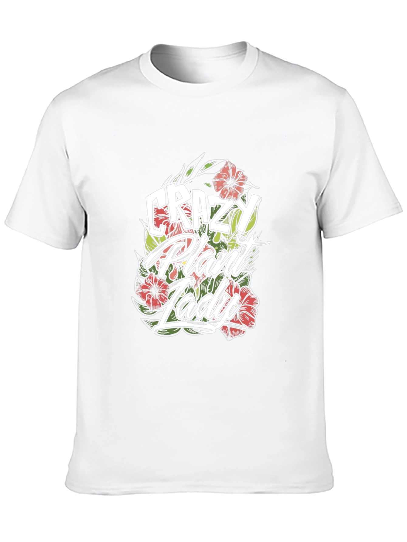 Crazy Plant Lady Graphic T-Shirt