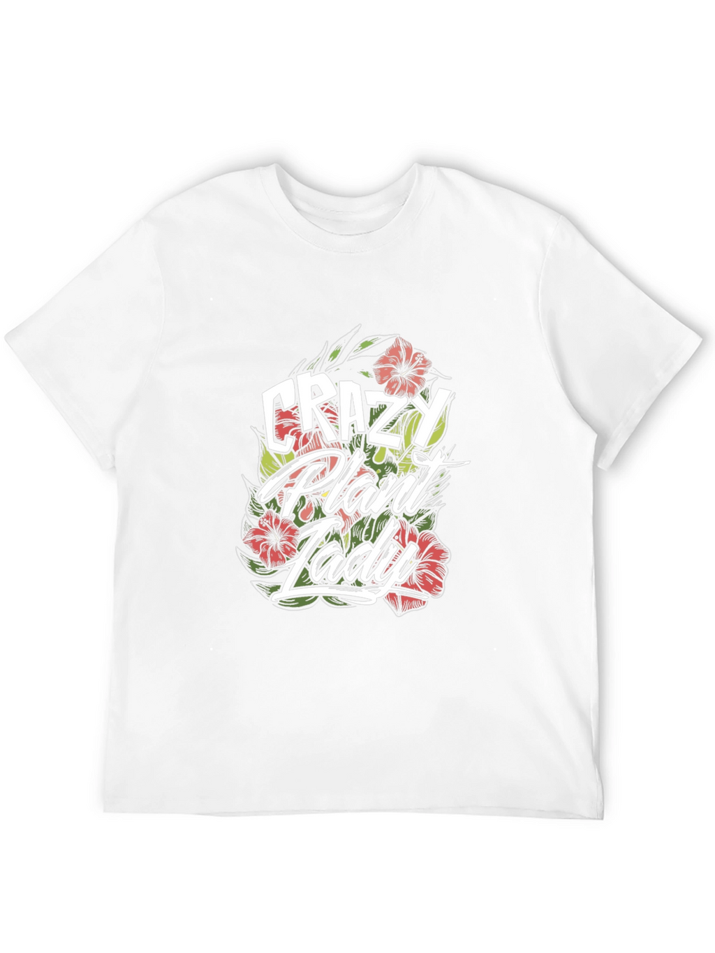 Crazy Plant Lady Graphic T-Shirt