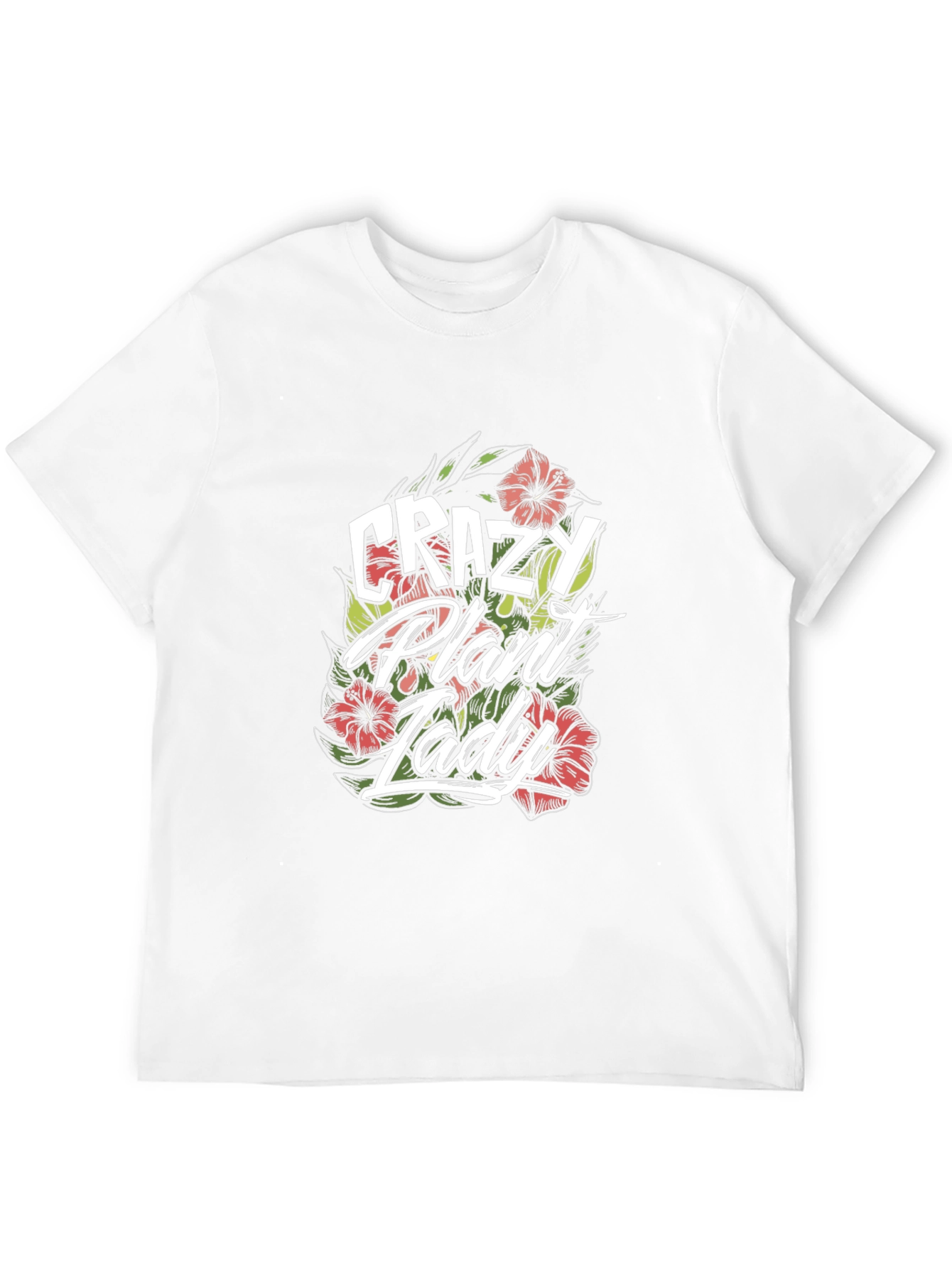 Crazy Plant Lady Graphic T-Shirt