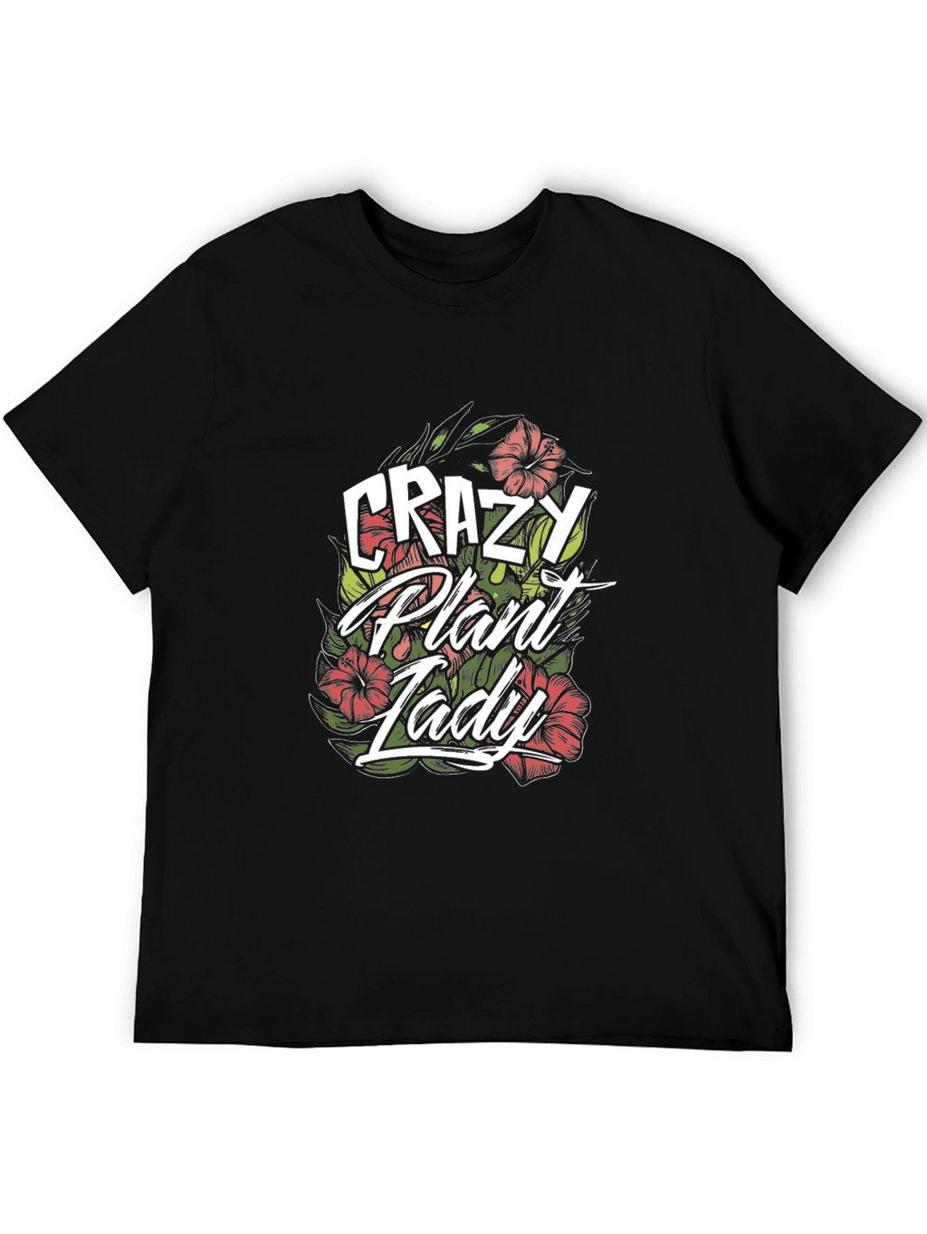 Crazy Plant Lady Graphic T-Shirt