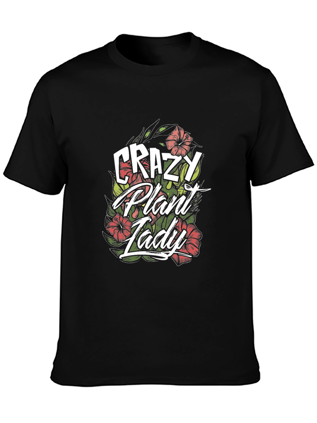 Crazy Plant Lady Graphic T-Shirt
