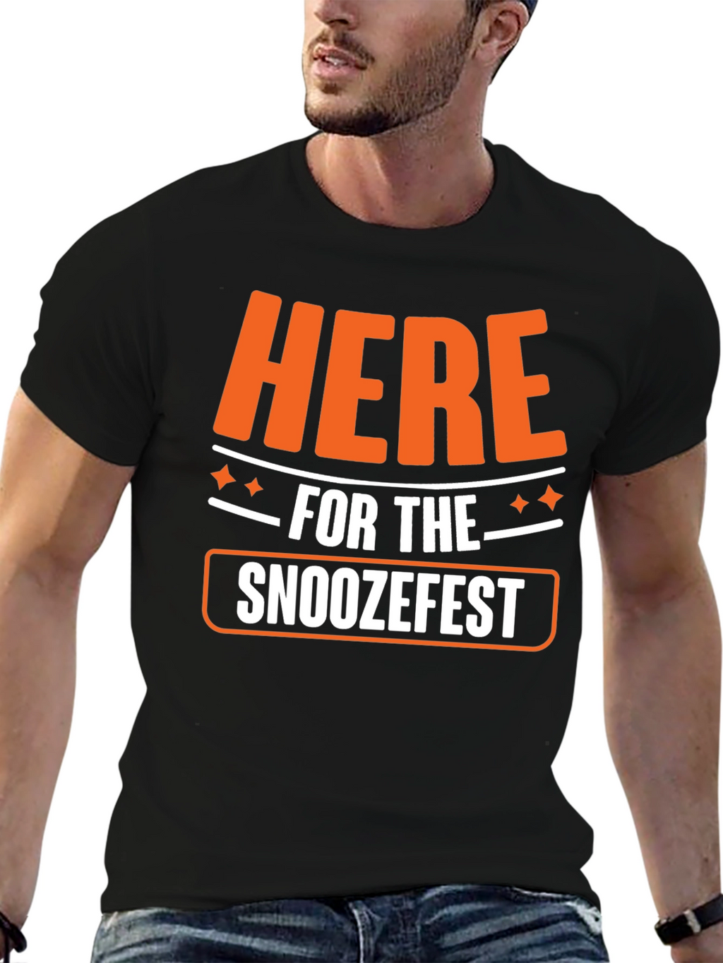 Here for the Snoozefest Graphic Tee