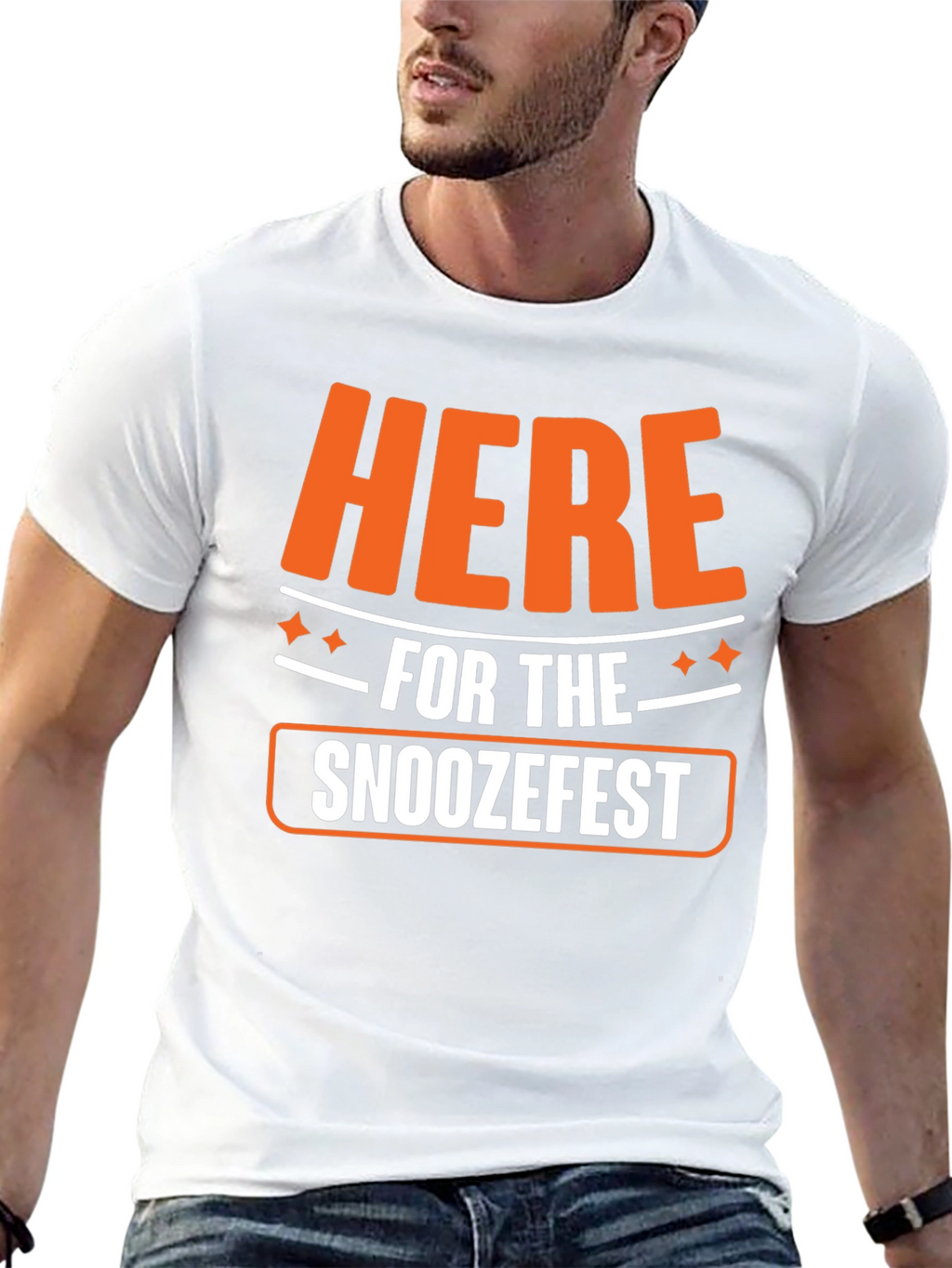 Here for the Snoozefest Graphic Tee