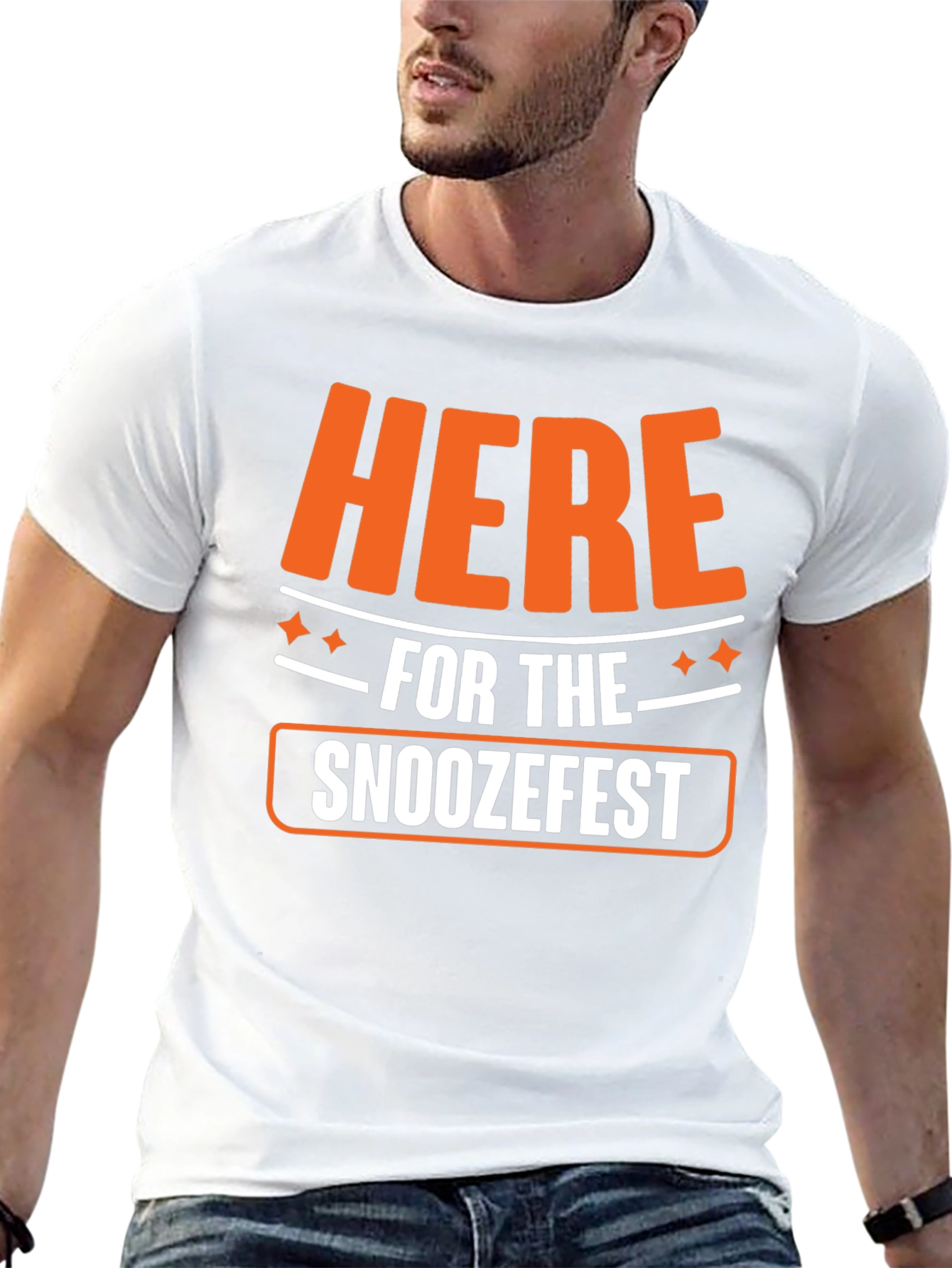 Here for the Snoozefest Graphic Tee