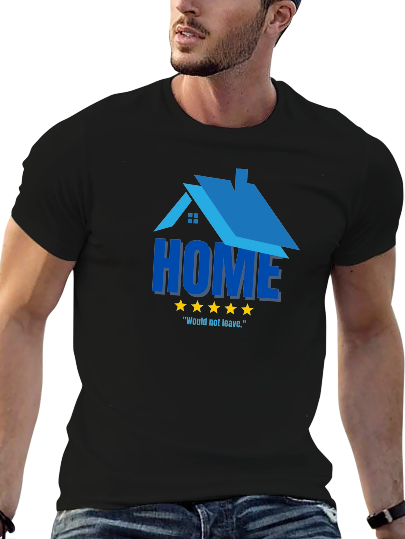 Home Five Stars T-Shirt - Cozy & Comfy Tee