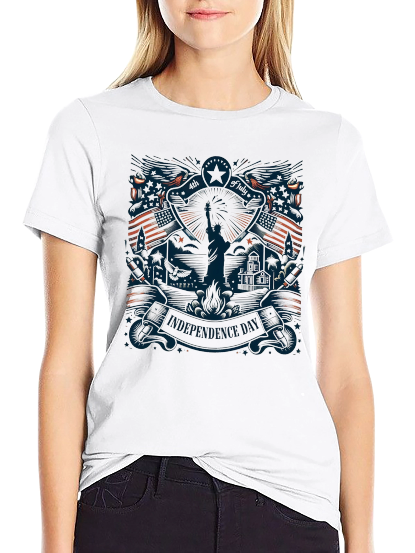 Independence Day Graphic T-Shirt
