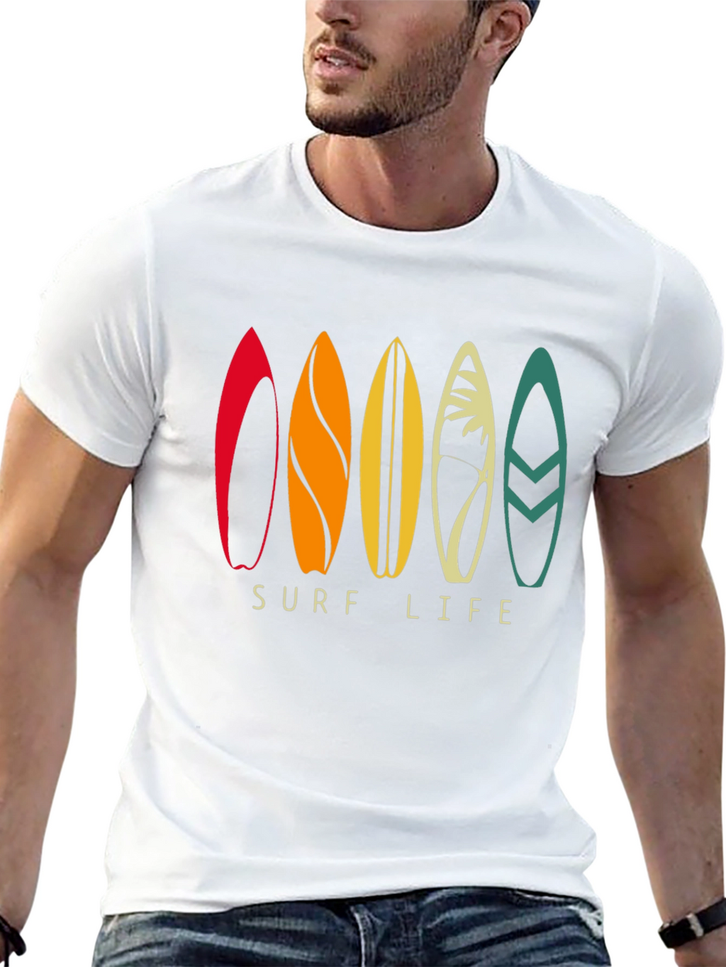 Surf Life T-Shirt - Beach Style Tee