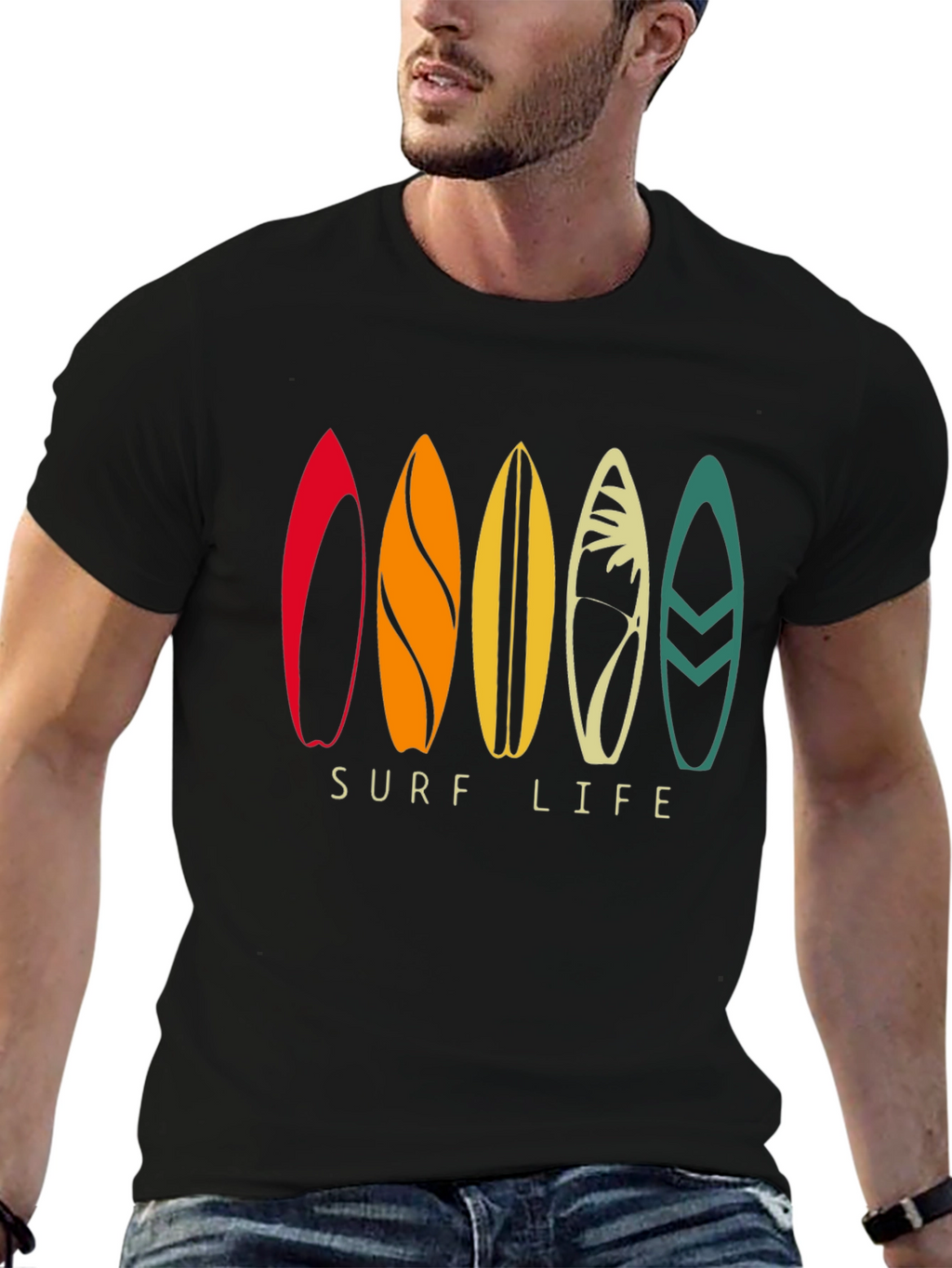 Surf Life T-Shirt - Beach Style Tee