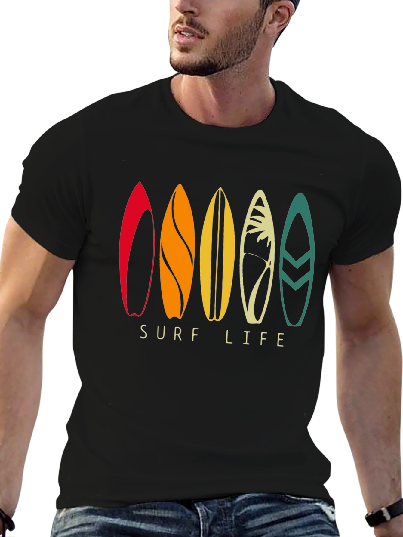Surf Life T-Shirt - Beach Style Tee