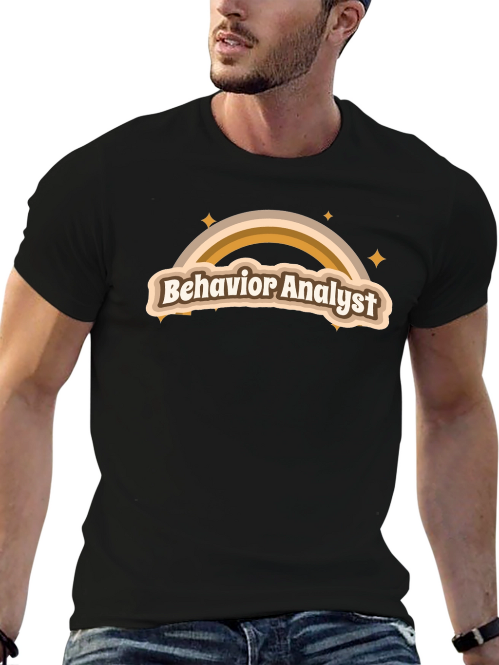 Behavior Analyst Rainbow T-Shirt - Soft Cotton Blend