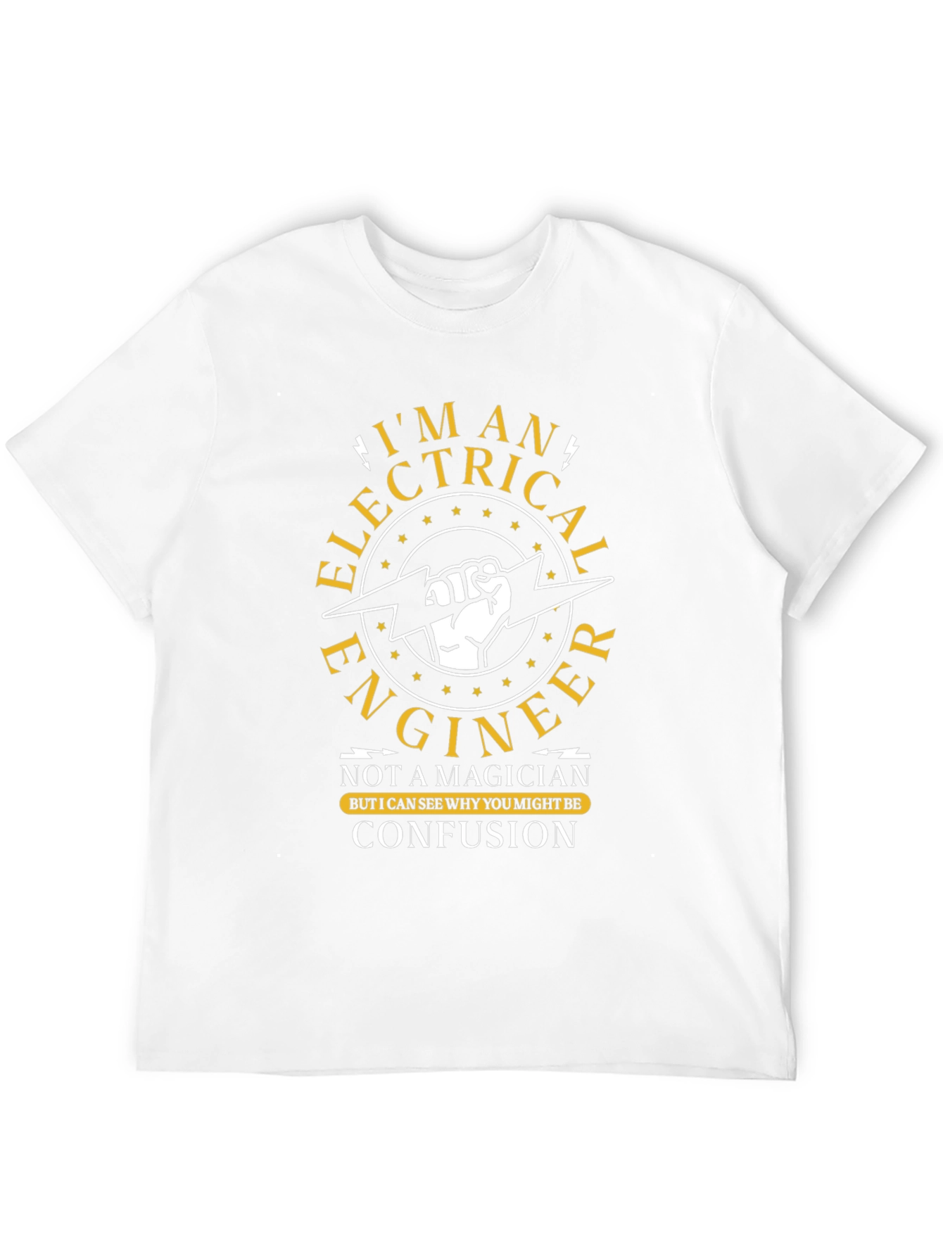 Electrical Engineer T-Shirt - Im Not a Magician Funny Tee