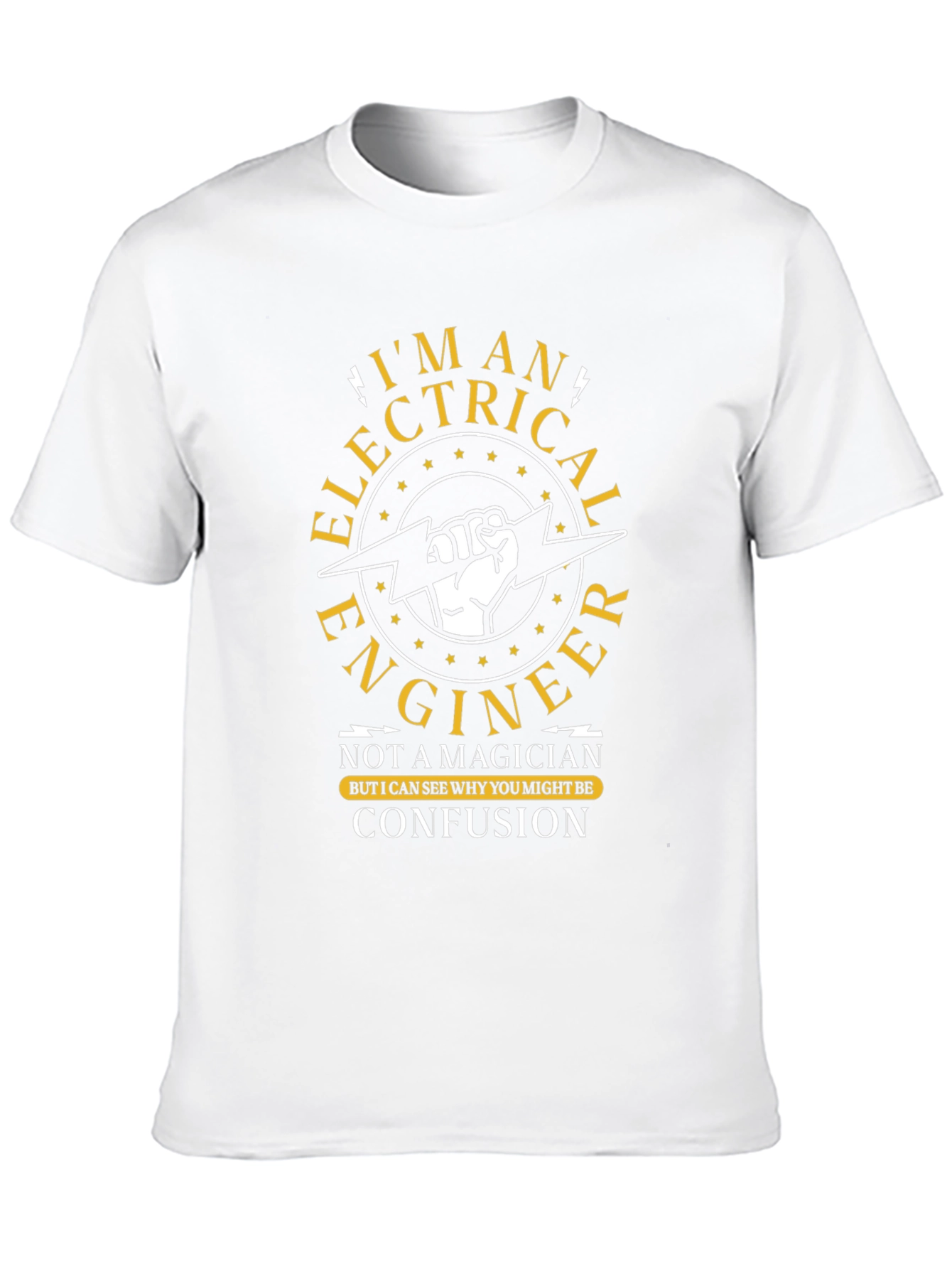 Electrical Engineer T-Shirt - Im Not a Magician Funny Tee