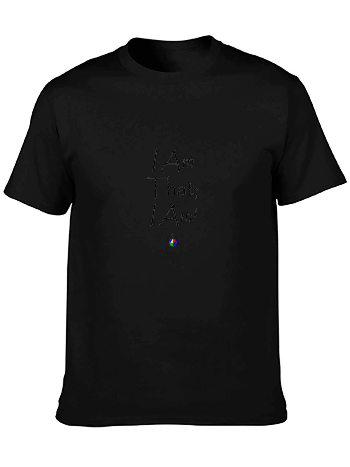 I Am That I Am Black T-Shirt