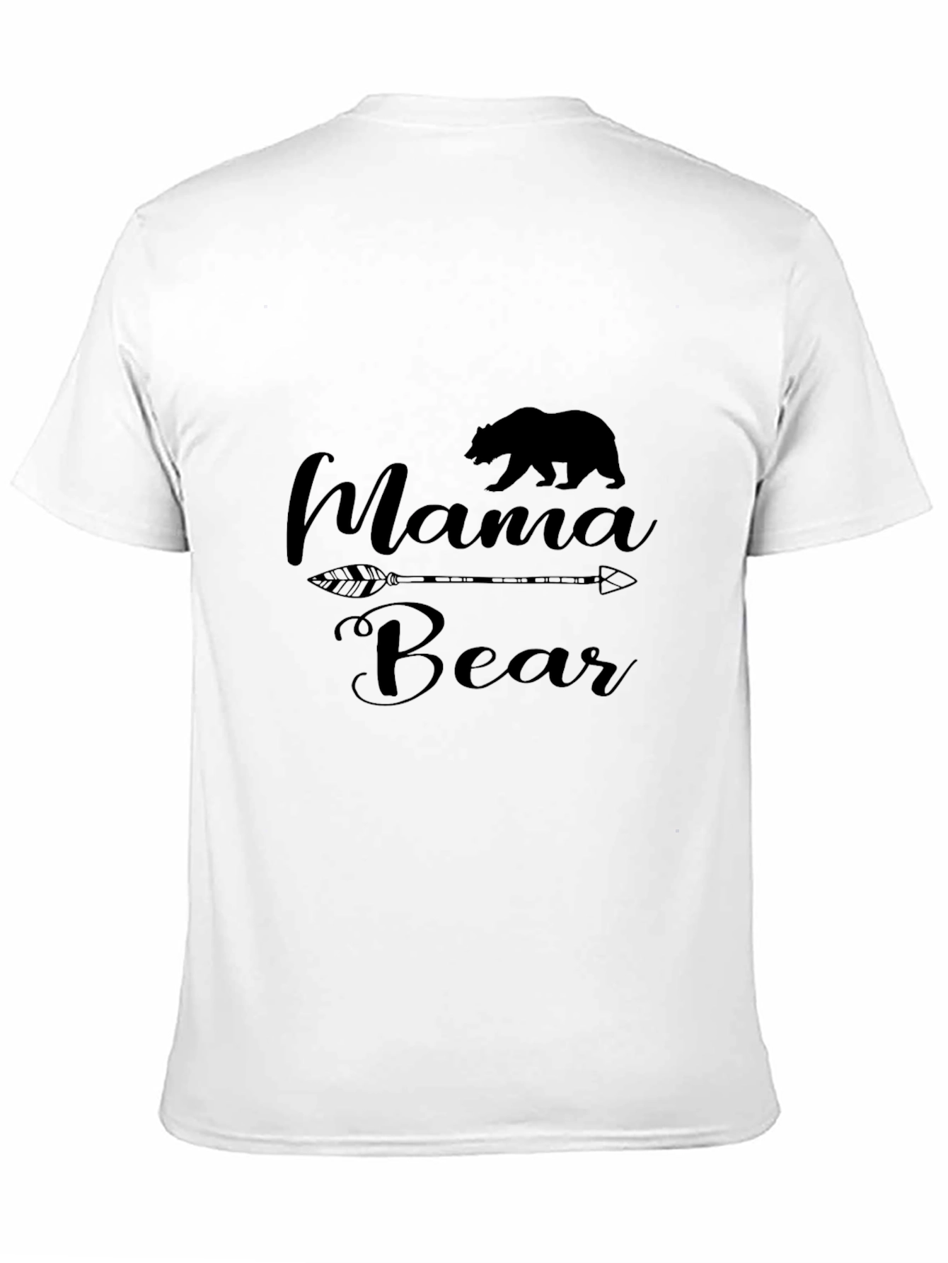 Mama Bear Graphic Tee - Cute Mom T-Shirt