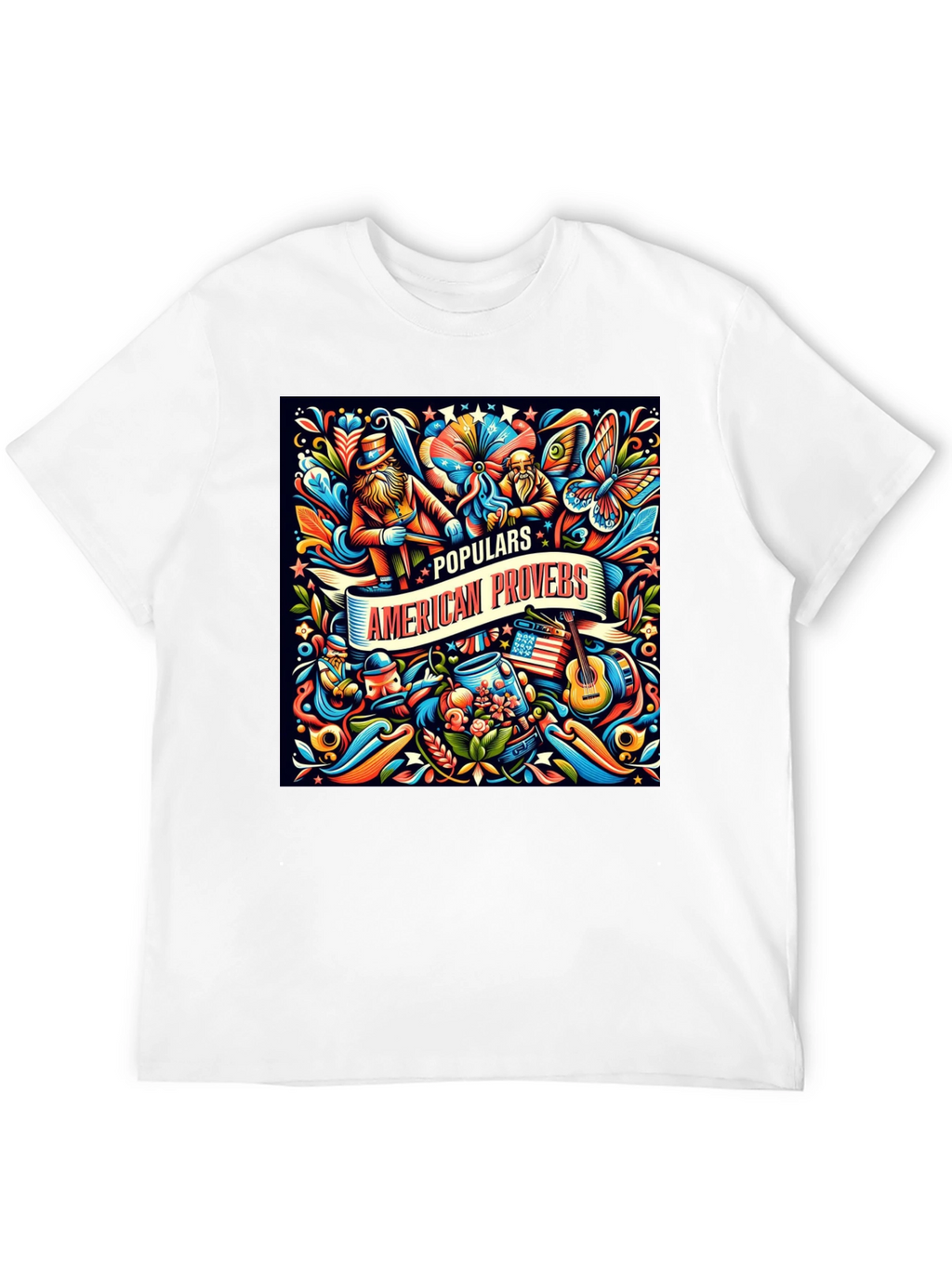 American Proverbs Graphic T-Shirt