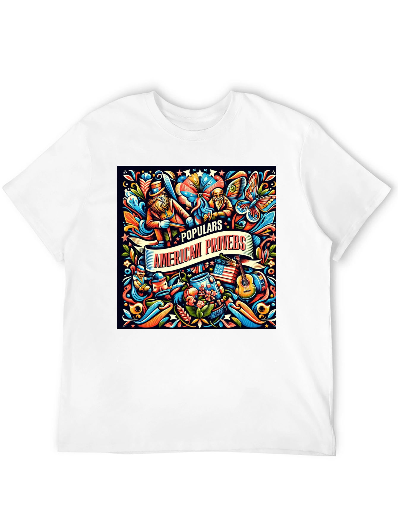 American Proverbs Graphic T-Shirt