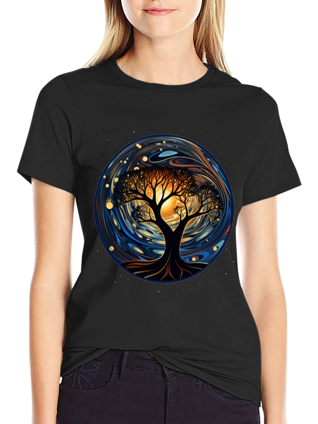 Cosmic Tree Graphic Tee
