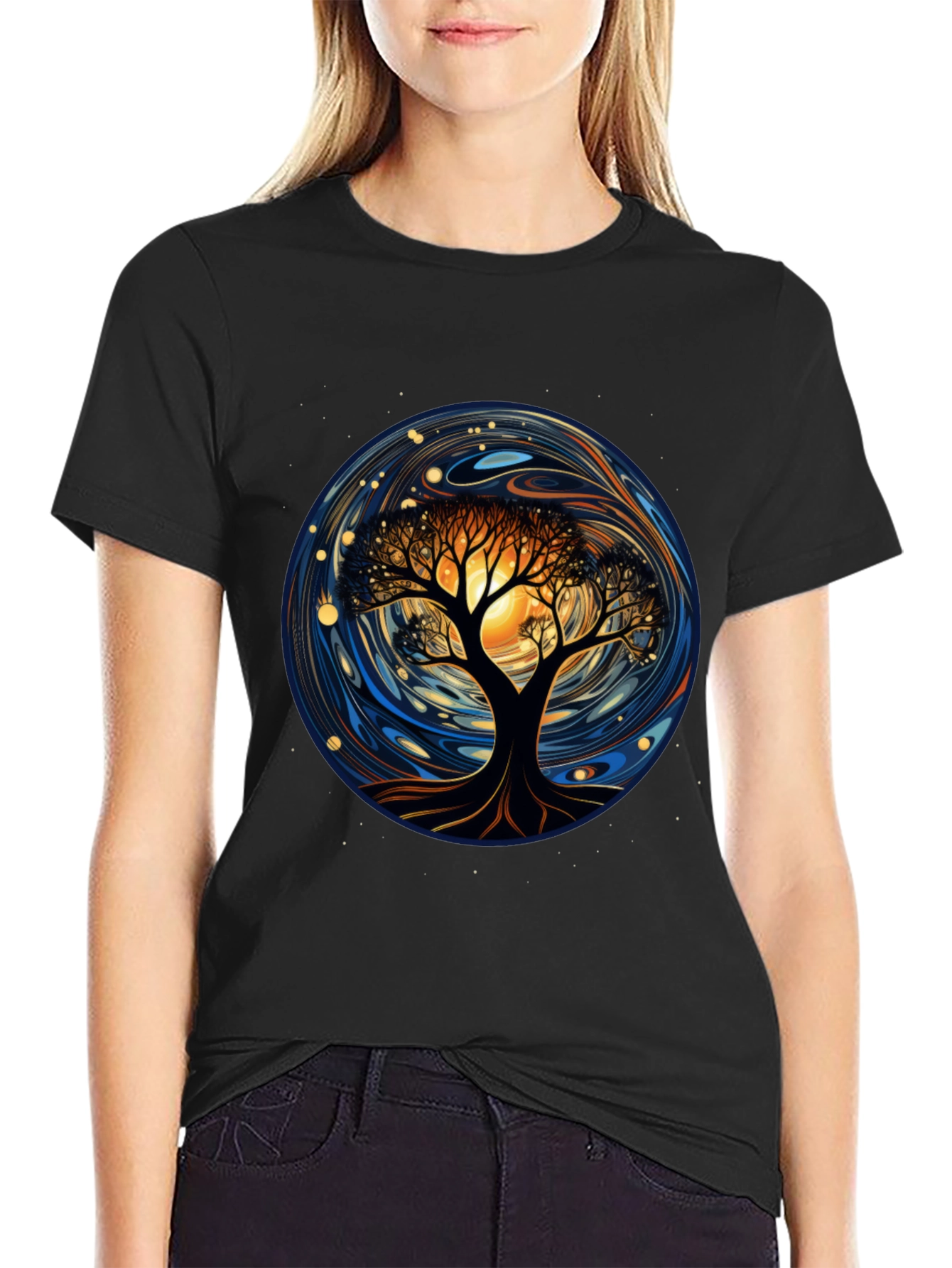 Cosmic Tree Graphic Tee