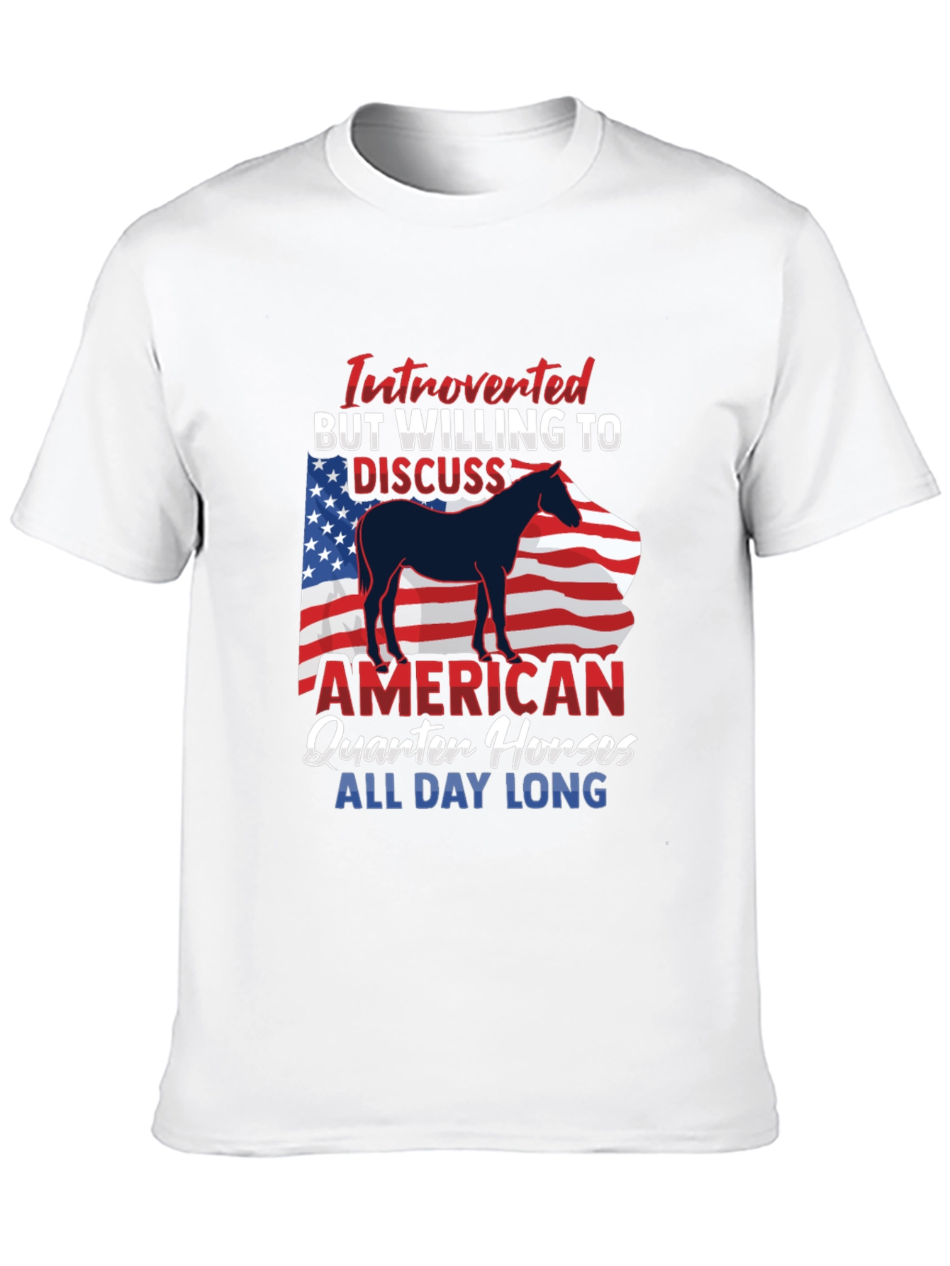 Introverted American Quarter Horse T-Shirt