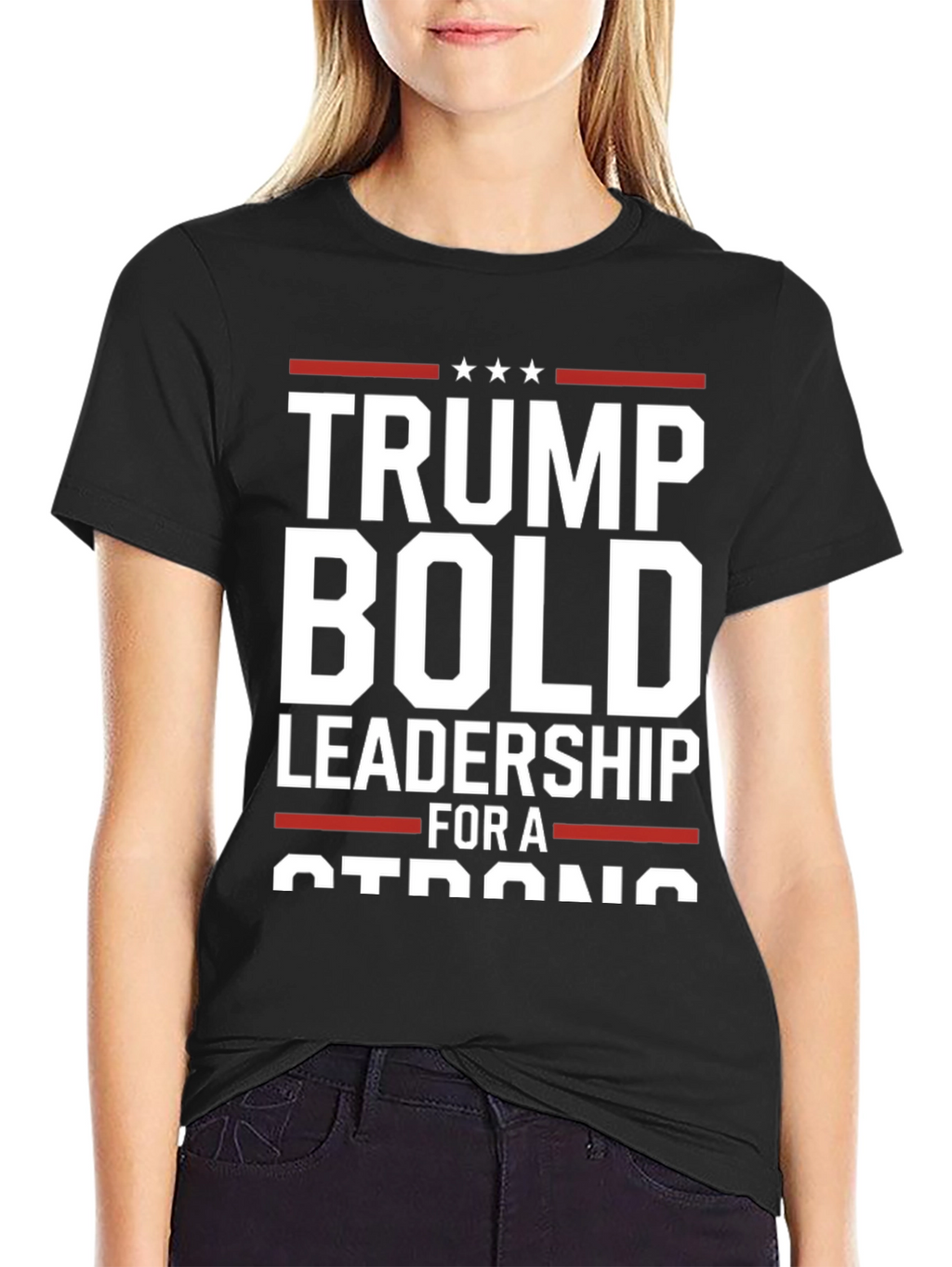 Trump Bold Leadership Graphic T-Shirt