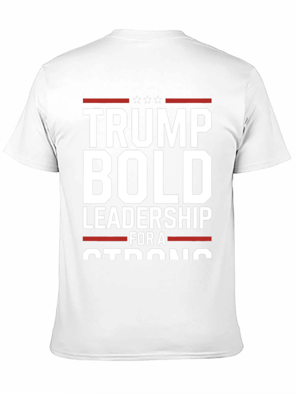 Trump Bold Leadership Graphic T-Shirt