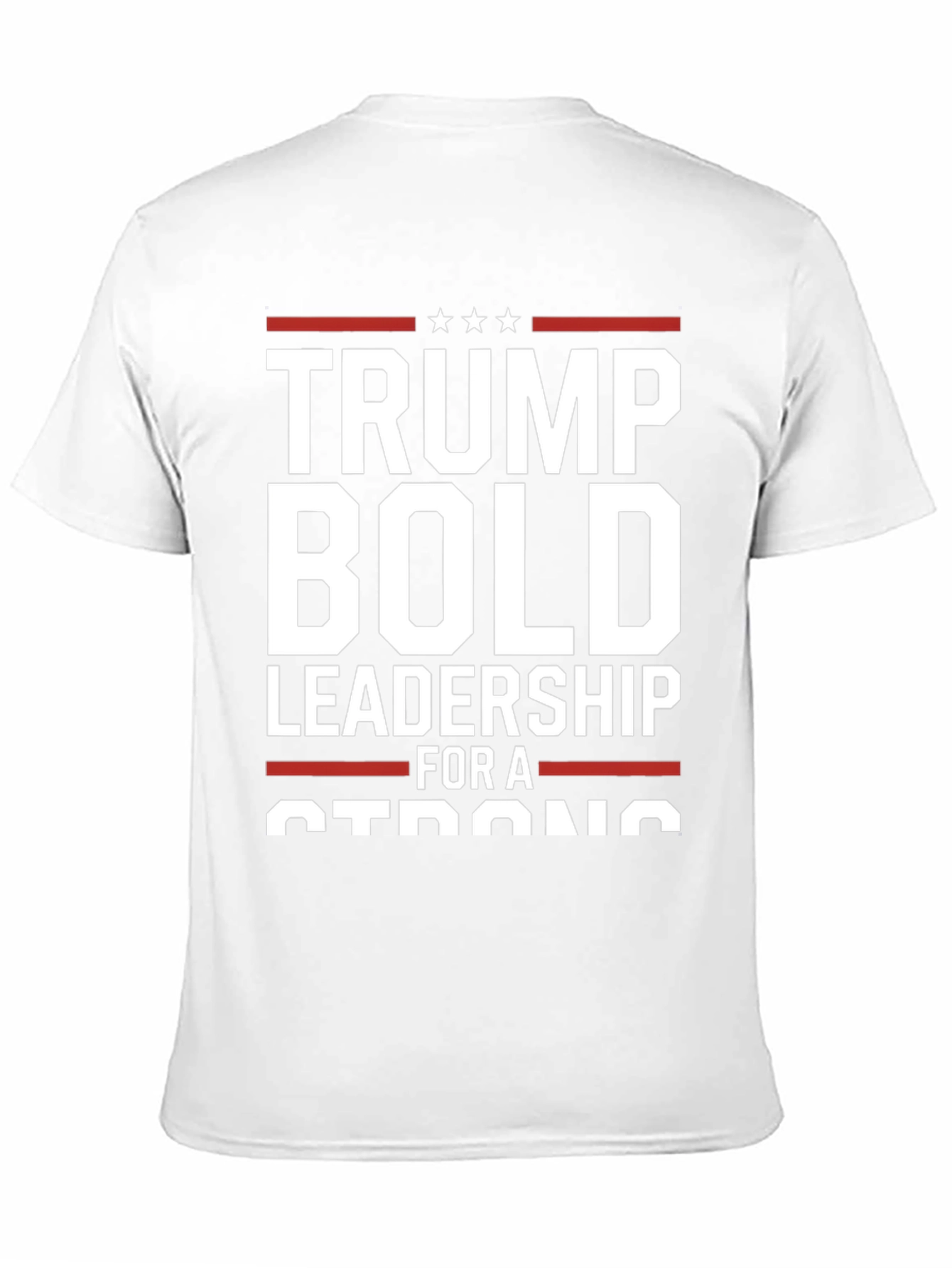 Trump Bold Leadership Graphic T-Shirt