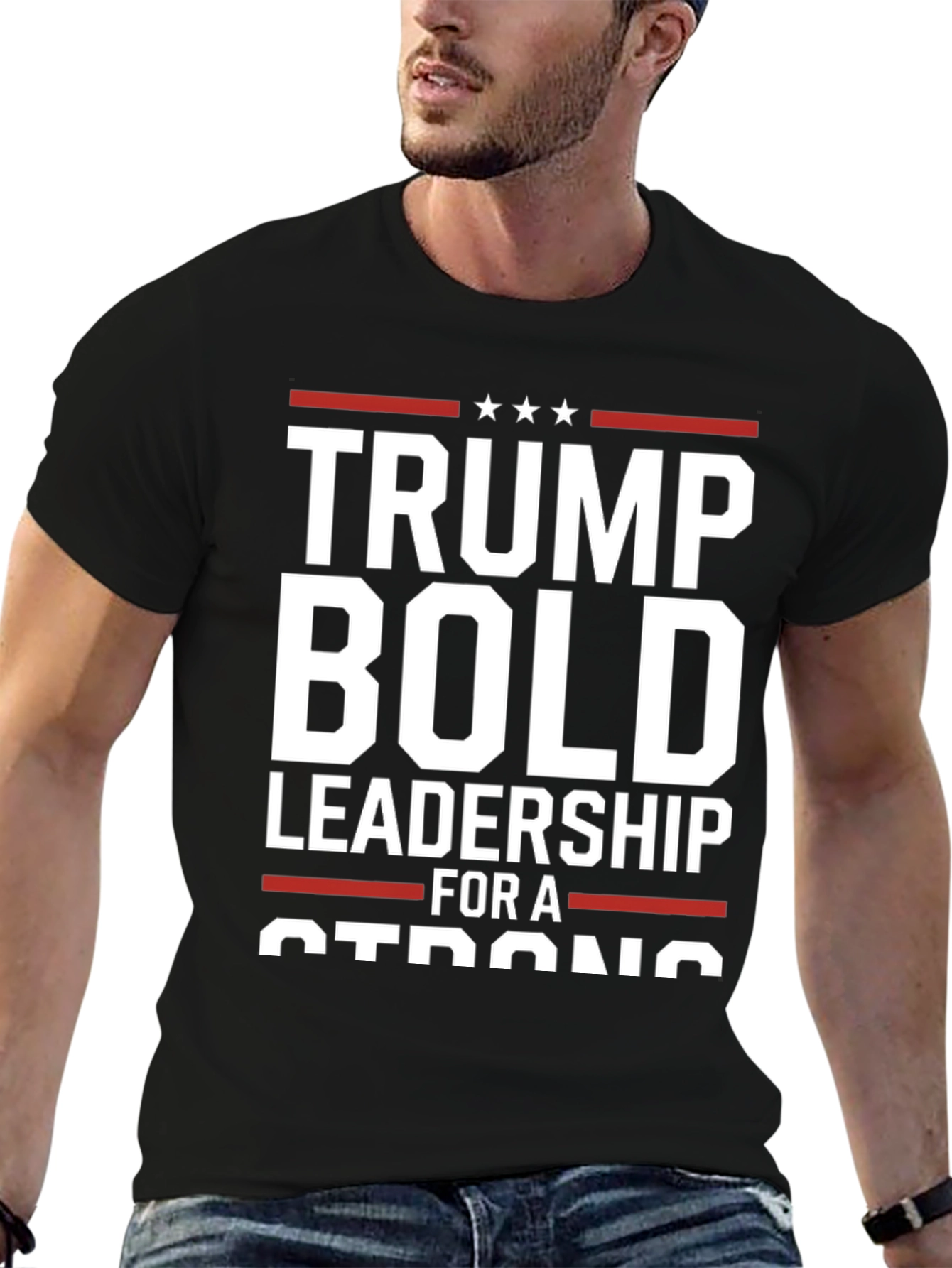 Trump Bold Leadership Graphic T-Shirt