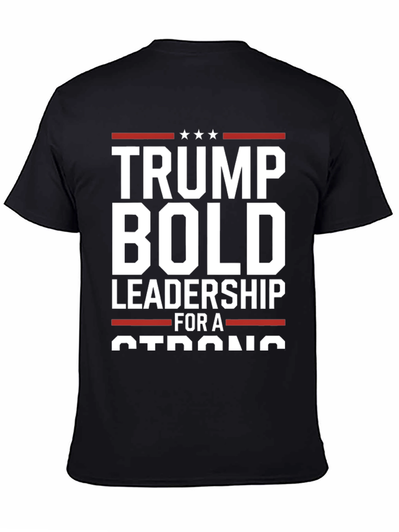 Trump Bold Leadership Graphic T-Shirt