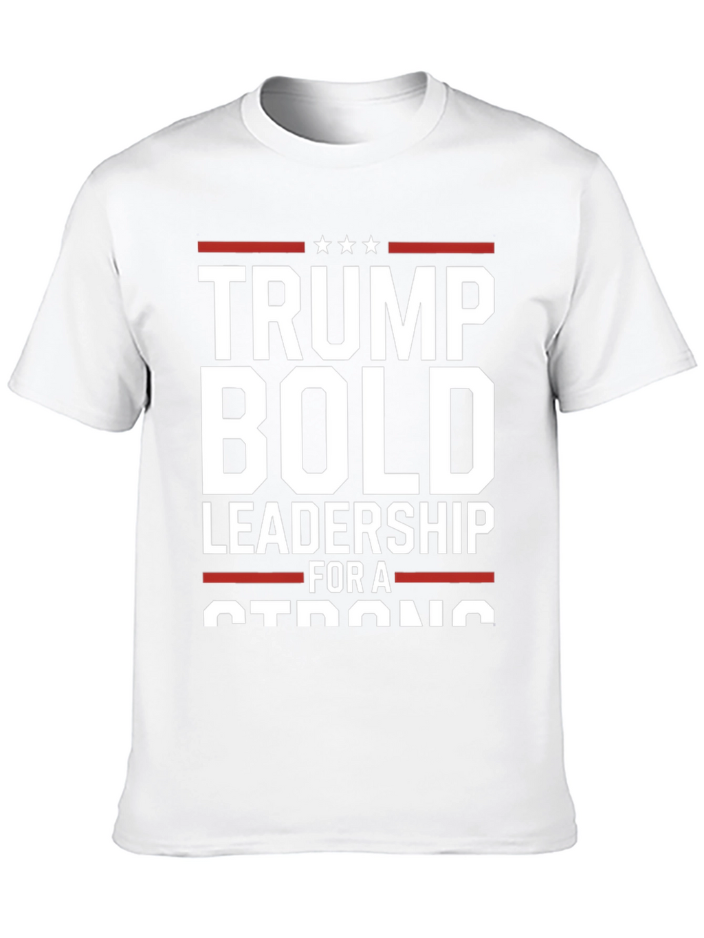 Trump Bold Leadership Graphic T-Shirt