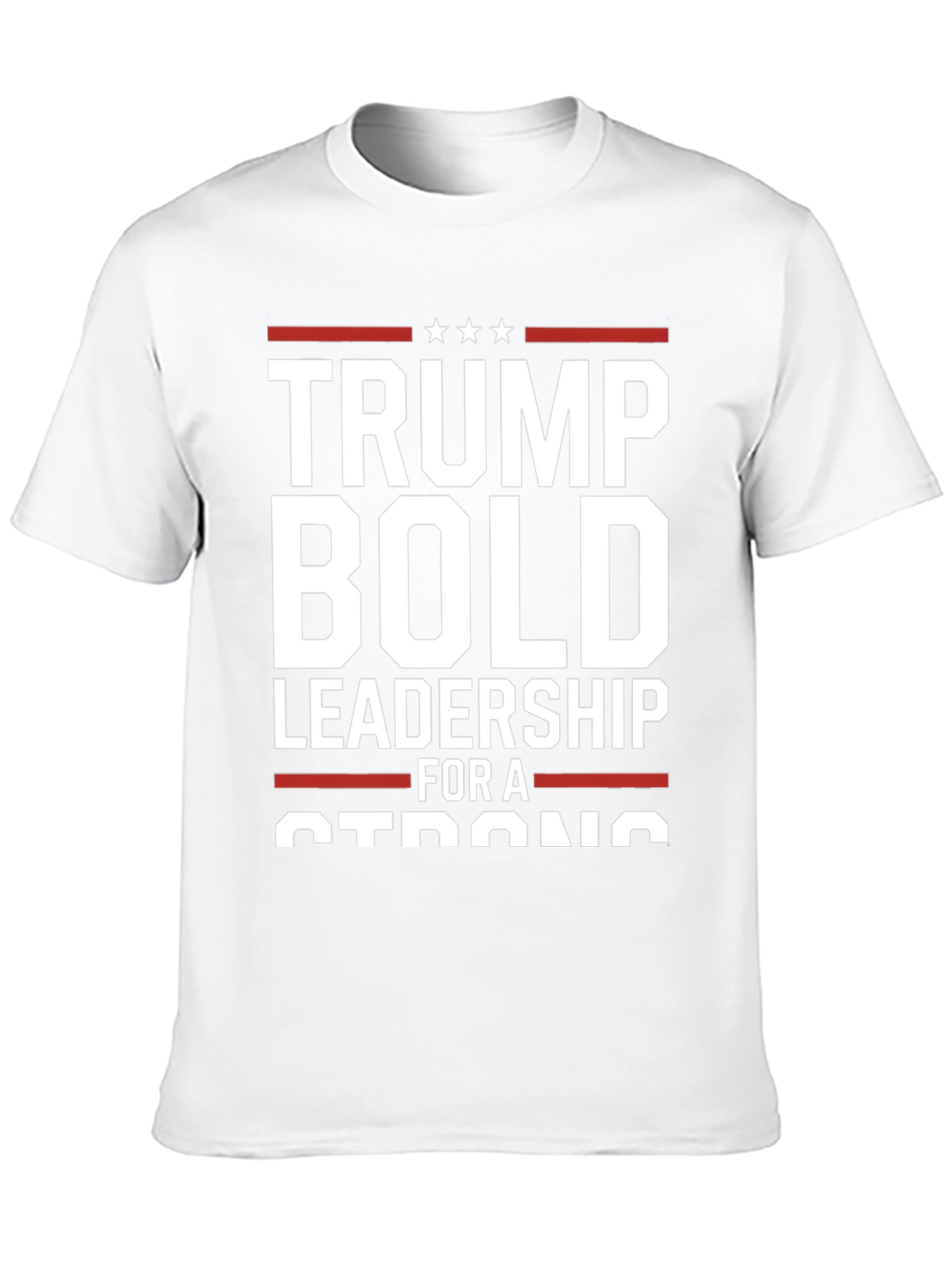 Trump Bold Leadership Graphic T-Shirt