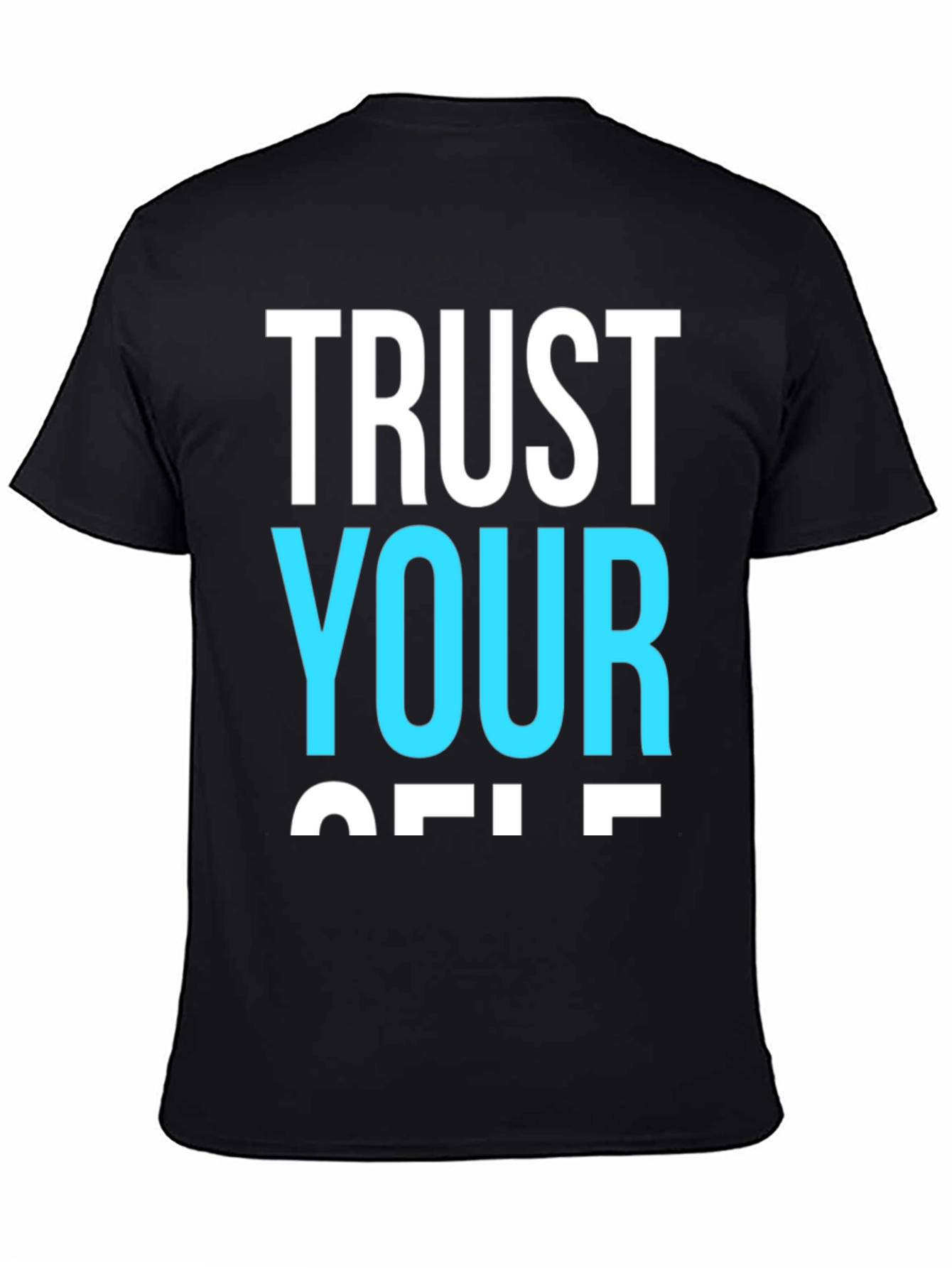 Trust Yourself Graphic Tee - Black