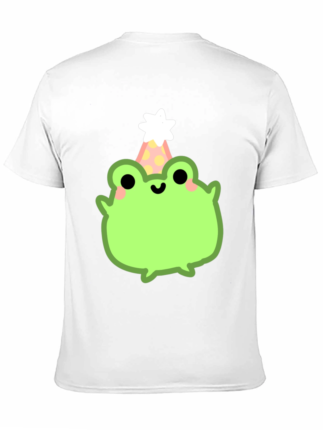 Party Frog Graphic Tee - Fun & Festive Design