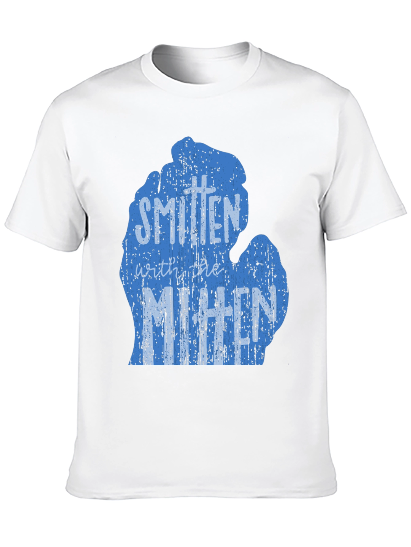 Smitten with the Mitten Michigan Graphic Tee